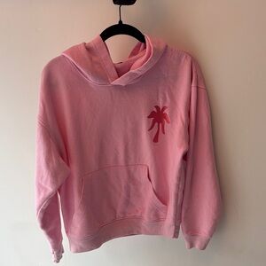 Pink Palm Tree Hoodie
